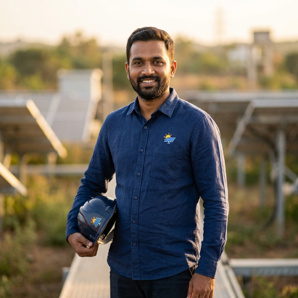 HimRenew founder - experienced solar engineer